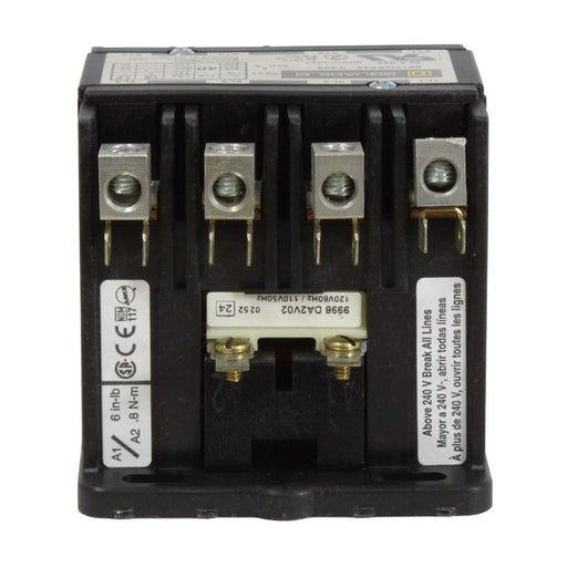 Mr.Steam 99006B Contactor, 50Amp, 4-Pole, 120V, 50/60, CU Series - image 2