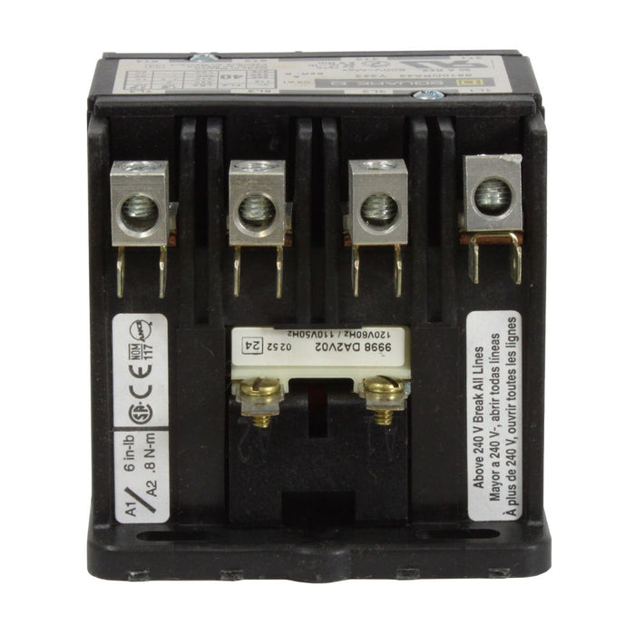 Mr.Steam 99006B Contactor, 50Amp, 4-Pole, 120V, 50/60, CU Series - image 2