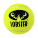 Tretorn Micro-X tennis ball with Lobster logo close-up