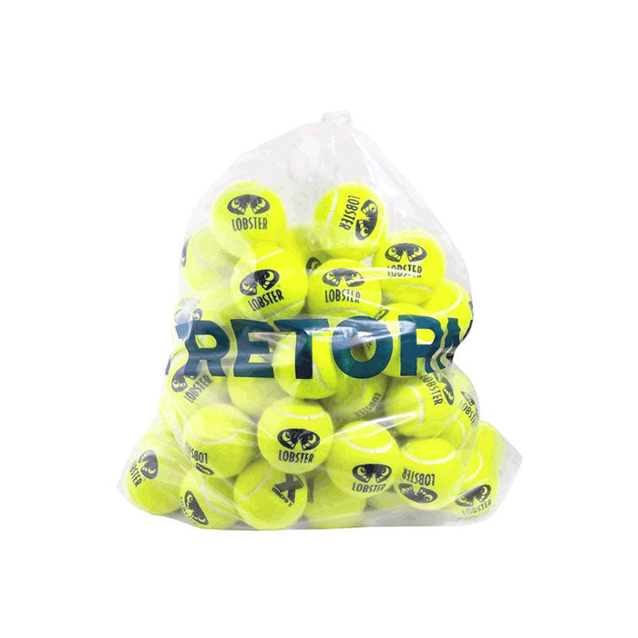 Tretorn Micro-X tennis balls with Lobster logo, bag of 72