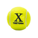 Tretorn Micro-X all-yellow tennis ball close-up