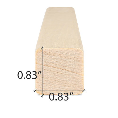 PROSAUNAS Aspen 1x1 (21mm x 21mm) S4SEE SHP Sauna Wood - image 6