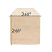 PROSAUNAS Aspen 3x3 (68mm x 68mm) S4SEE SHP Sauna Wood - image 6