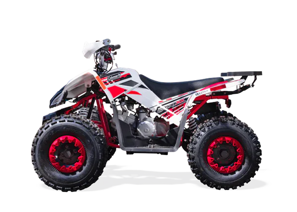 AT125Y 125cc Youth ATV - angle view