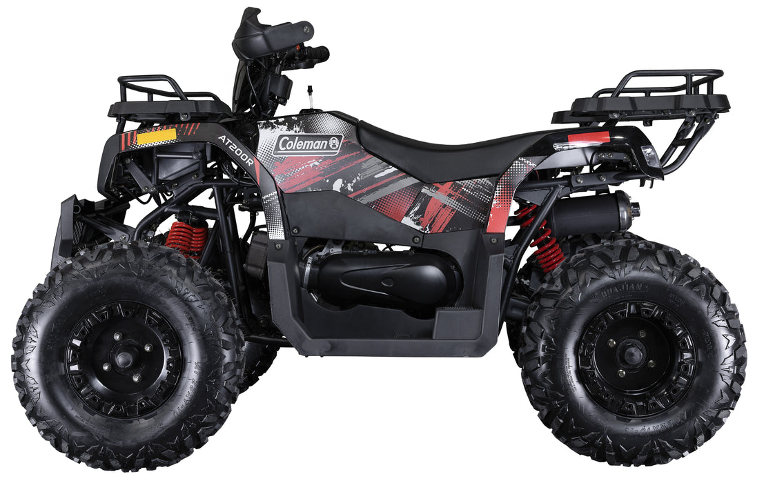 AT200-B 200cc Adult ATV - front view