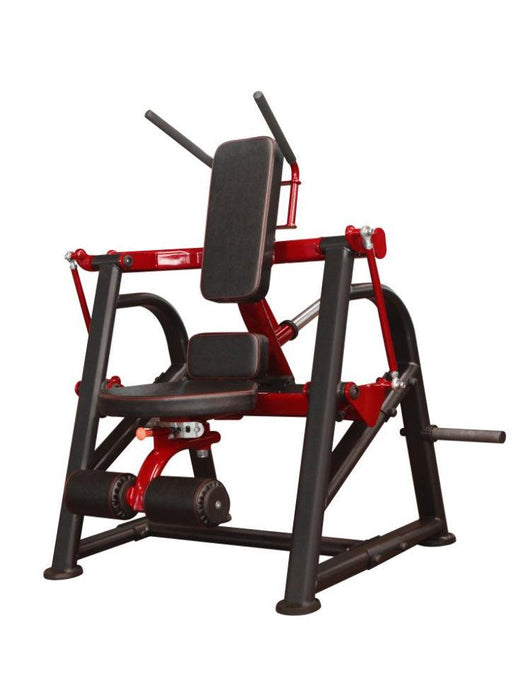 Muscle D Fitness Pro Strength Abdominal Crunch - Seated - Plate Loaded - Adjustable - Oblique Trainer — adjustment mechanism