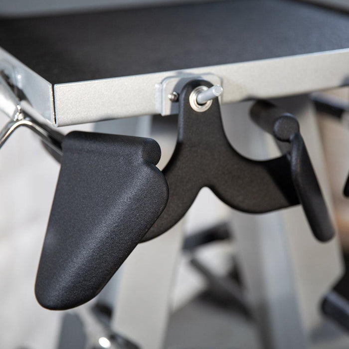 Accessory Rack - Muscle D Fitness - Sturdy Cable Attachment Storage (Rack Only)