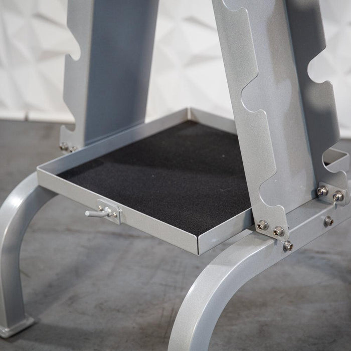 Accessory Rack - Muscle D Fitness - Sturdy Cable Attachment Storage (Rack Only)