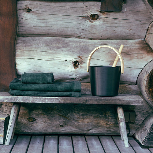 Rento Curved Handle Sauna Bucket Sauna Bucket - image 19