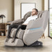 Titan Grande XL- Big and Tall (Up to 375lbs, 6'5") – 3D Massage Mechanism & SL massage chair upright in living-room setting