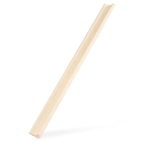 PROSAUNAS Aspen 1x2 (14mm x 30mm) Inside Corner Trim SI Sauna Wood - image 3