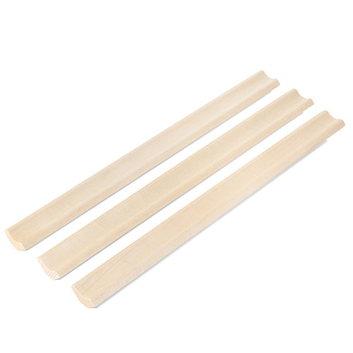 PROSAUNAS Aspen 1x2 (14mm x 30mm) Inside Corner Trim SI Sauna Wood - image 5