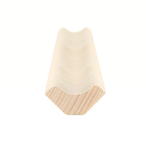 PROSAUNAS Aspen 1x2 (14mm x 30mm) Inside Corner Trim SI Sauna Wood - image 2