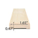 PROSAUNAS Aspen 1x2 (12mm x 42mm) Door Trim UK Sauna Wood - image 6
