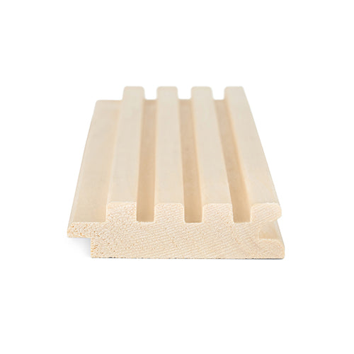 PROSAUNAS Aspen Groove-S 1x3 (15mm x 60mm) T&G Sauna Wood - image 4