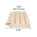 PROSAUNAS Aspen Groove-S 1x3 (15mm x 60mm) T&G Sauna Wood - image 5