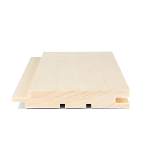 PROSAUNAS Aspen 1x4 (15mm x 90mm) T&G STS4 Sauna Wood - image 5