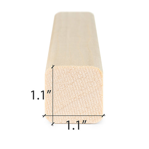 PROSAUNAS Aspen 2x2 (28mm x 28mm) S4SEE SHP Sauna Wood - image 5