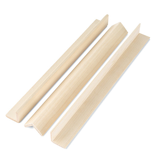 PROSAUNAS Aspen 2x2 (28mm x 28mm) Outside Corner Trim VA Sauna Wood - image 2