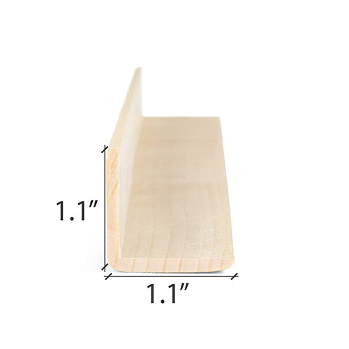PROSAUNAS Aspen 2x2 (28mm x 28mm) Outside Corner Trim VA Sauna Wood - image 6