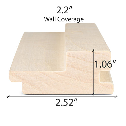 PROSAUNAS Aspen Grace™ 2x3 (27mm x 64mm) T&G Sauna Wood - image 6
