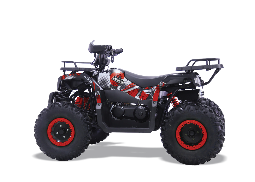 AT125Y 125cc Youth ATV - side view