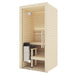 Auroom Cala Glass Mini DIY, Aspen, Indoor Sauna Kit, 1-Person