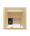 Auroom Cala Glass Mini DIY, Aspen, Indoor Sauna Kit, 1-Person - image 3