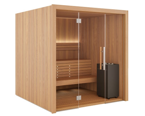Auroom Libera Glass DIY, Indoor Sauna Kit, Up to 6 Persons - image 9