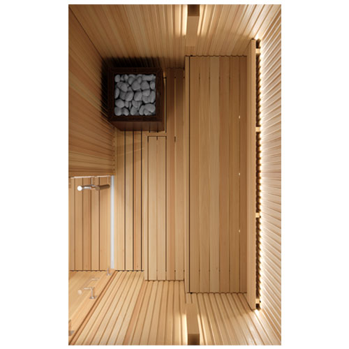 Auroom Libera Wood DIY, Indoor Sauna Kit, Up to 6 Persons - image 8