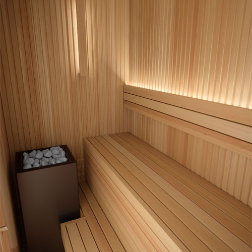 Auroom Libera Wood DIY, Indoor Sauna Kit, Up to 6 Persons - image 9