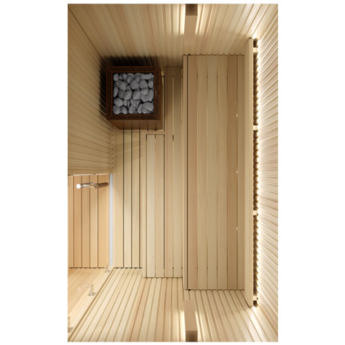 Auroom Libera Wood DIY, Indoor Sauna Kit, Up to 6 Persons - image 4