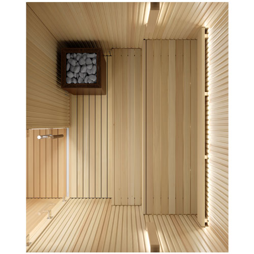 Auroom Libera Wood DIY, Indoor Sauna Kit, Up to 6 Persons - image 16