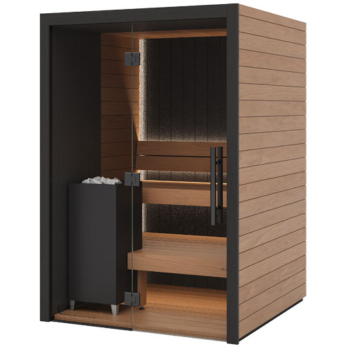 Auroom Vulcana DIY, Thermo-Aspen, Indoor Sauna Kit, Up to 5 Persons - image 5