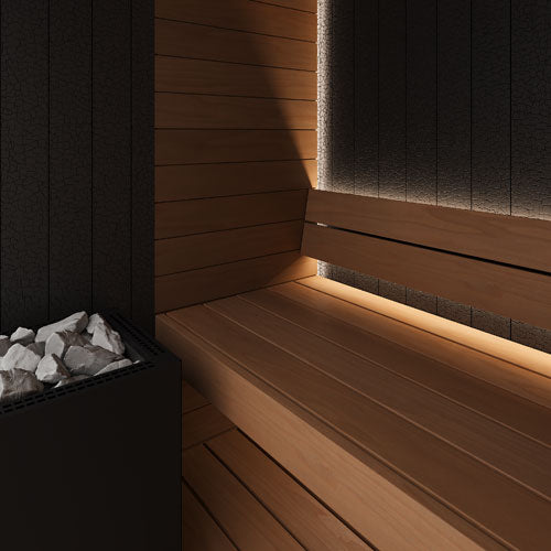 Auroom Vulcana DIY, Thermo-Aspen, Indoor Sauna Kit, Up to 5 Persons - image 8