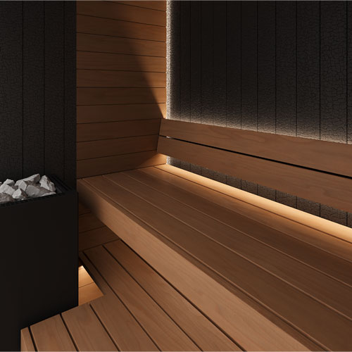 Auroom Vulcana DIY, Thermo-Aspen, Indoor Sauna Kit, Up to 5 Persons - image 16