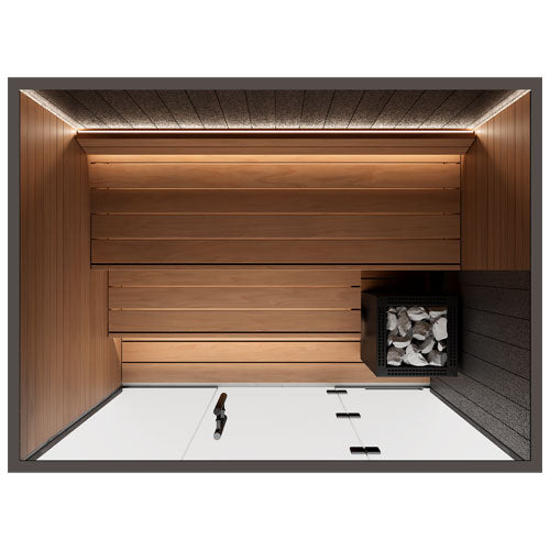 Auroom Vulcana DIY, Thermo-Aspen, Indoor Sauna Kit, Up to 5 Persons - image 19