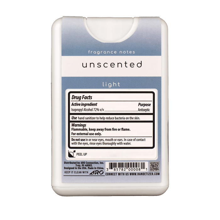 handētizer Free & Clear unscented hand sanitizer mist, view 3 of 3