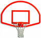 Trigon Sports Fan-Shape Aluminum Backboard with Target & Border BBFTB - 2