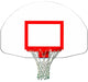 Trigon Sports Fan-Shape Steel Backboard w/ Target - 2