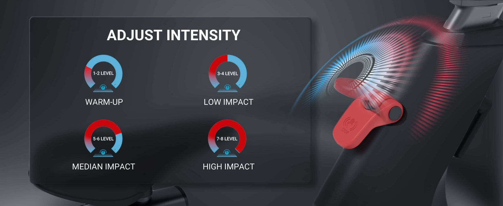 Muscle D Fitness Home Upright Bike - Muscle D Fitness - Exercise Bike - Adjustable Seat and Handle Bars — additional view 19