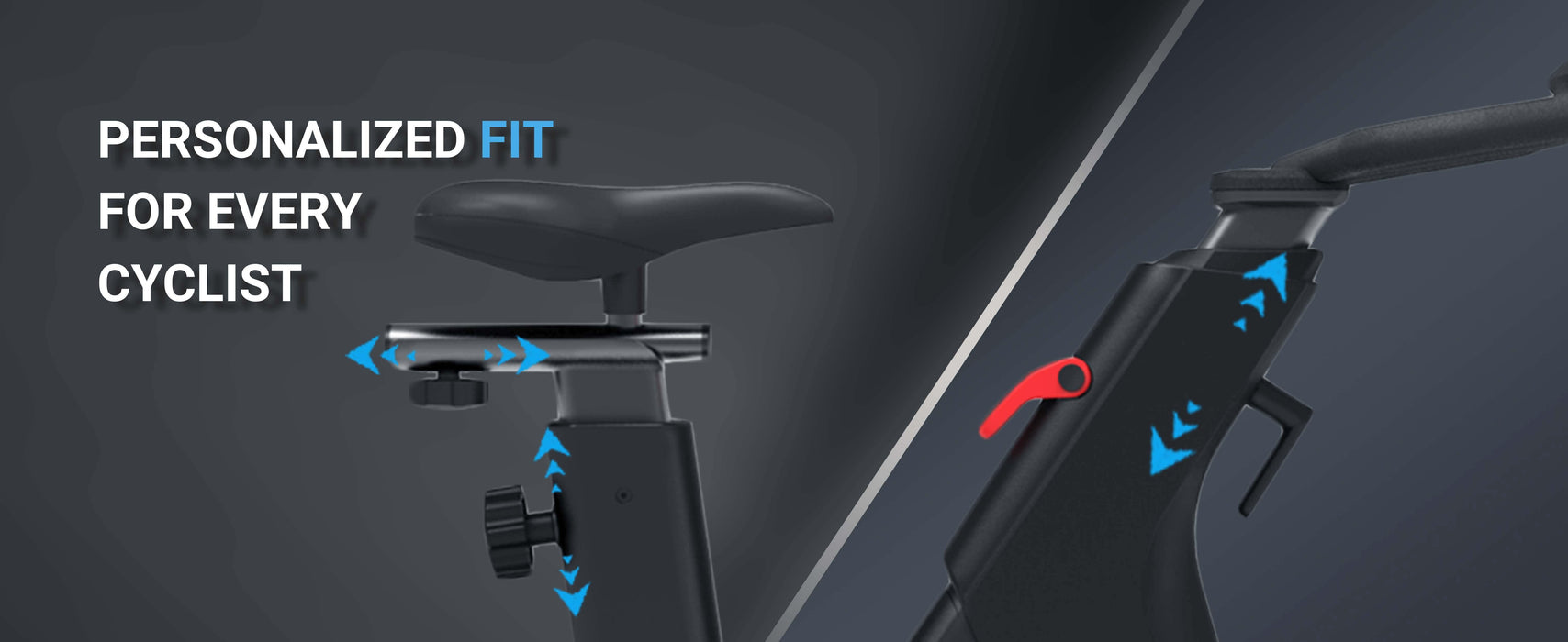 Muscle D Fitness Home Upright Bike - Muscle D Fitness - Exercise Bike - Adjustable Seat and Handle Bars — additional view 20