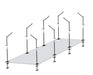 Trigon Sports International ProCage 55' Cantilever Batting Cage Frames BCFRM55 - 2