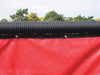 Trigon Sports 250' Roll Fence Crown — side view