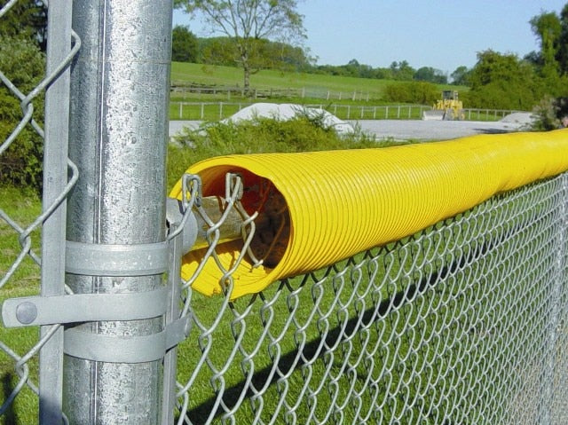 Trigon Sports 250' Roll Fence Crown - Bright Yellow — side view
