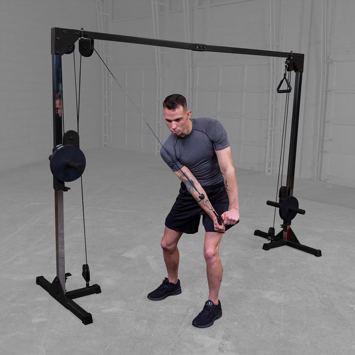 Body Solid Best Fitness Plate Loaded Cable Crossover - BFCCO10B — grip and contact surface
