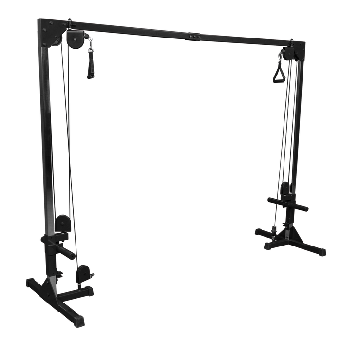 Body Solid Best Fitness Plate Loaded Cable Crossover - BFCCO10B — front view