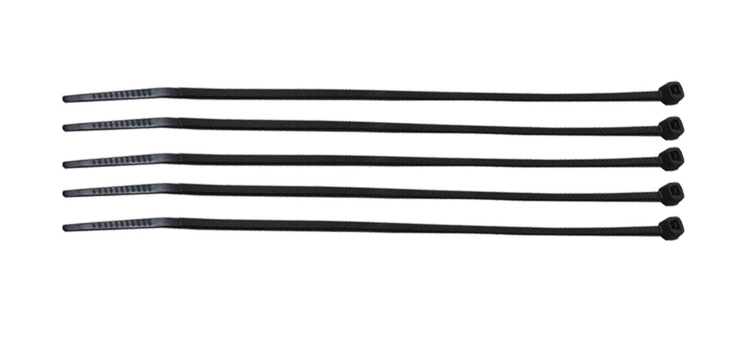 Trigon Sports Fence Crown Tie Wraps - 19" Black - 100/pack - 2