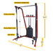 body solid best fitness functional trainer bfft10r view 1