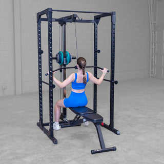 Body Solid BFLA100 Lat Attachment - BFLA100B — grip and contact surface